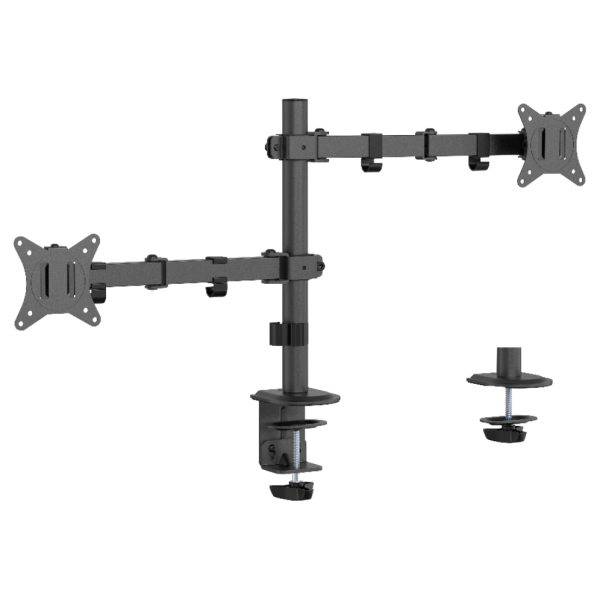 Gembird MA-D2-03 soporte para monitor 81,3 cm (32″) Escritorio Negro