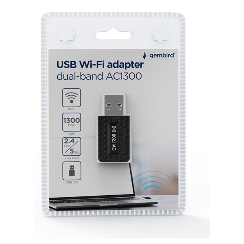 Gembird AC1300 WLAN 867 Mbit/s