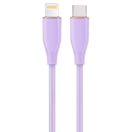 Gembird Lade- und Datenkabel 1.5 m Violett - CC-USB2S-CM8PM-1.5M-P - Digital/Daten - 1,5 m