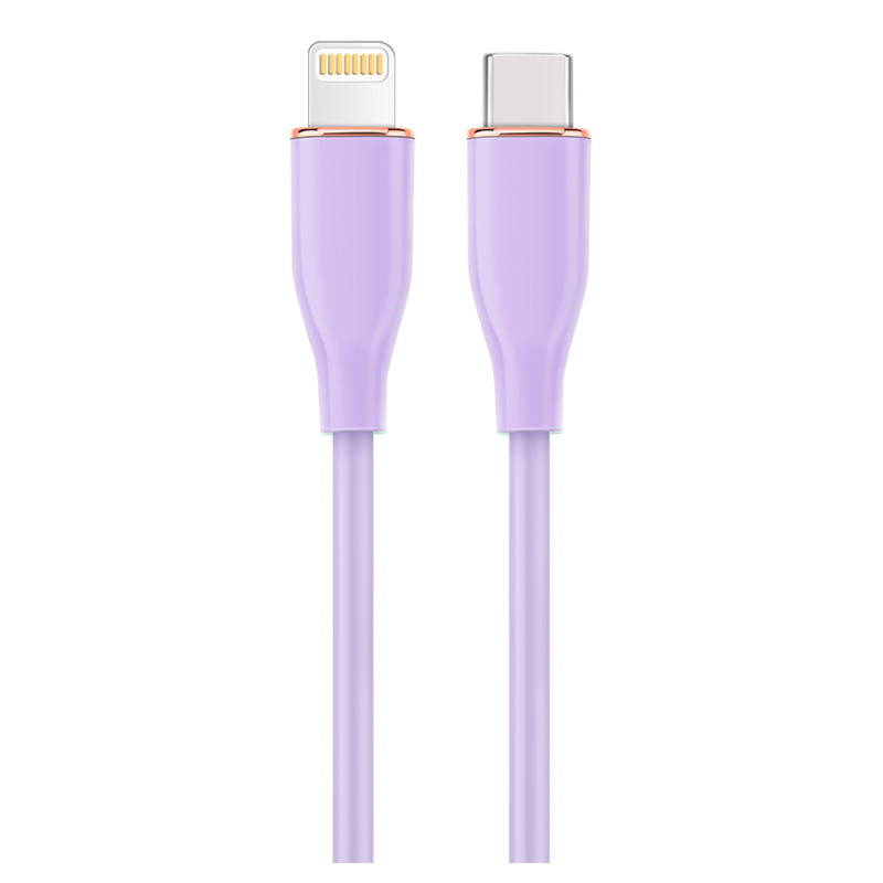 Gembird Lade- und Datenkabel 1.5 m Violett - CC-USB2S-CM8PM-1.5M-P - Digital/Daten - 1,5 m