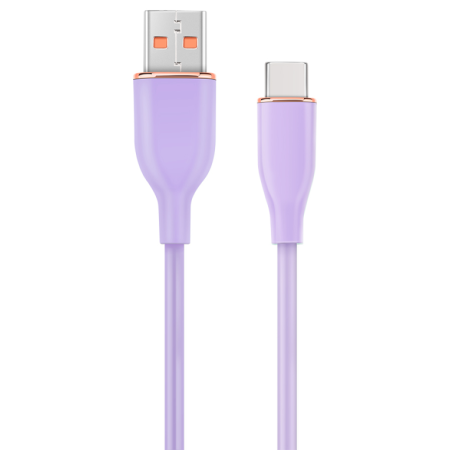 Gembird CC-USB2S-AMCM-1.5M-P cable USB USB 2.0 1,5 m USB A USB C Púrpura