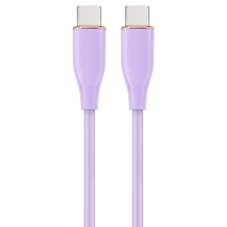 Gembird CC-USB2S-CMCM-1.5M-P cable USB USB 2.0 1,5 m USB C Púrpura