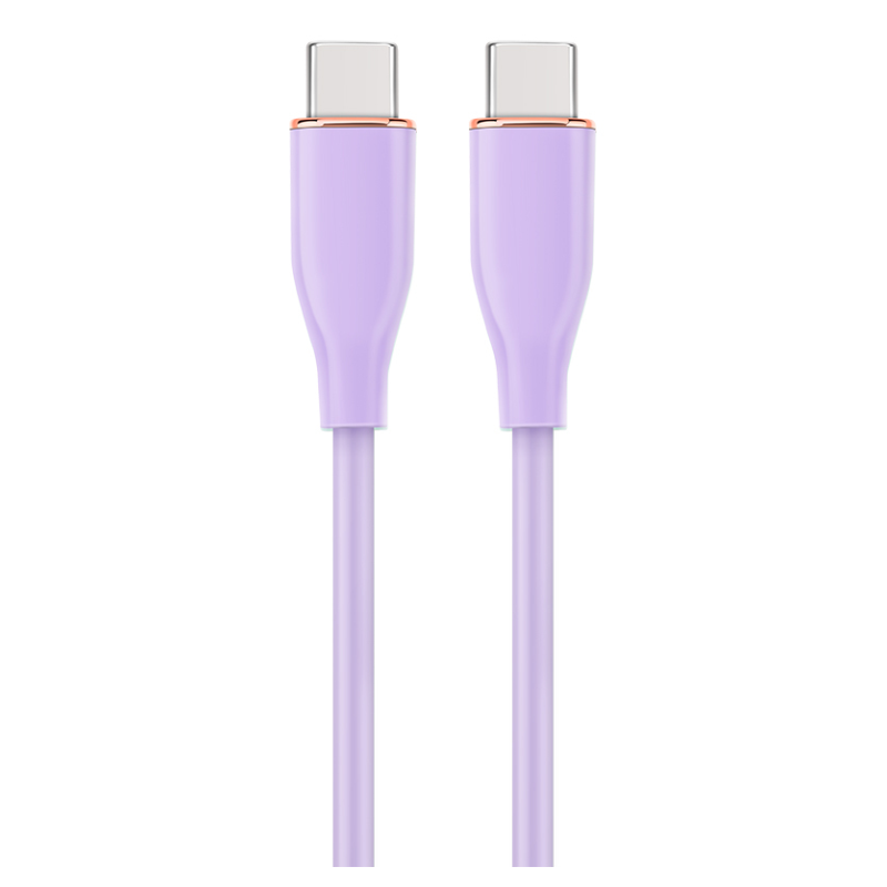 Gembird CC-USB2S-CMCM-1.5M-P cable USB USB 2.0 1,5 m USB C Púrpura