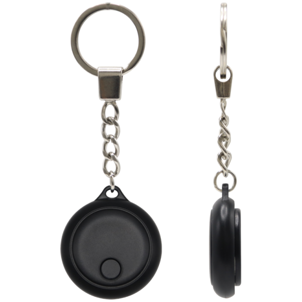 Gembird TA-TAG-01-BK llavero Negro, Gris 1 pieza(s)