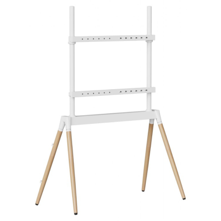 Gembird TVS-86F-01-W soporte para TV 2,18 m (86″) Blanco, Madera