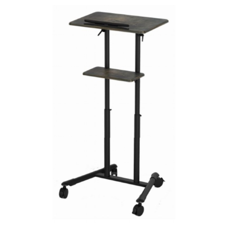 Gembird TVS-DESK-01-BK escritorio de pie Negro