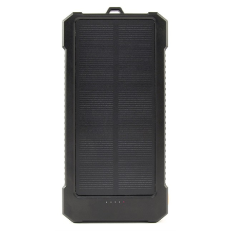 Gembird PB10-SOLAR-1 batería externa Polímero de litio 10000 mAh Negro