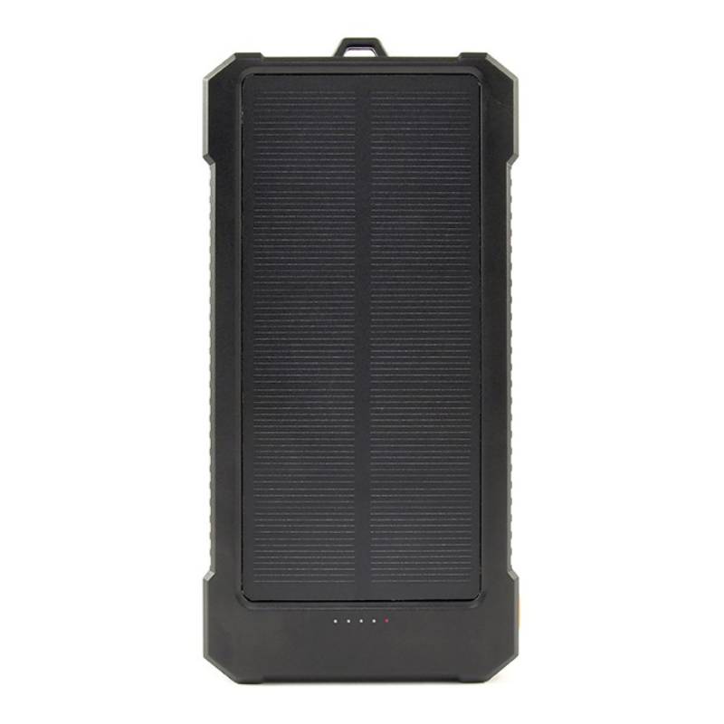 Gembird PB10-SOLAR-1 batería externa Polímero de litio 10000 mAh Negro