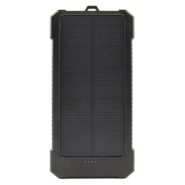 Gembird PB10-SOLAR-1 batería externa Polímero de litio 10000 mAh Negro