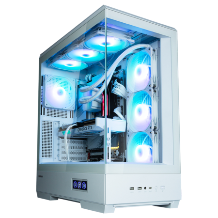 Zalman P50 DS White Midi Tower Blanco