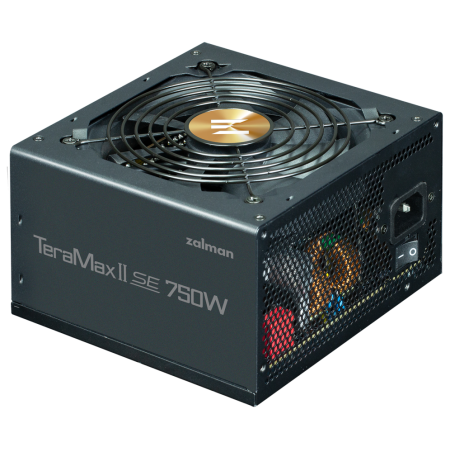 Zalman TeramaxII SE unidad de fuente de alimentación 750 W 18+10 pin ATX ATX Negro