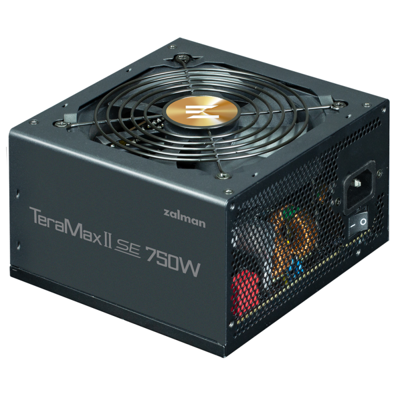 Zalman TeramaxII SE unidad de fuente de alimentación 750 W 18+10 pin ATX ATX Negro