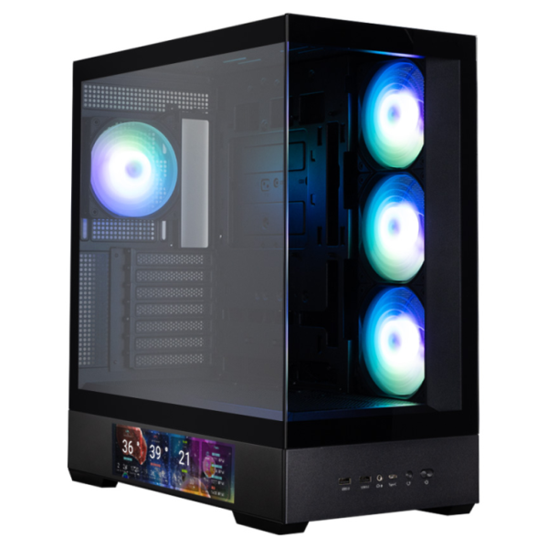 Zalman P40 DS BLACK Midi Tower Negro