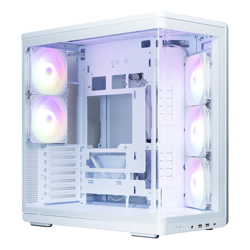 Zalman P60 WHITE carcasa de ordenador Midi Tower Blanco