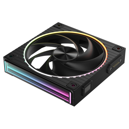 Zalman ZM-DF120 BLACK sistema de refrigeración para ordenador Placa base Ventilador 12,4 cm Negro 1 pieza(s)