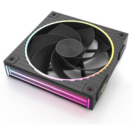 Zalman ZM-DF120R Placa base Ventilador 12,4 cm Negro 1 pieza(s)