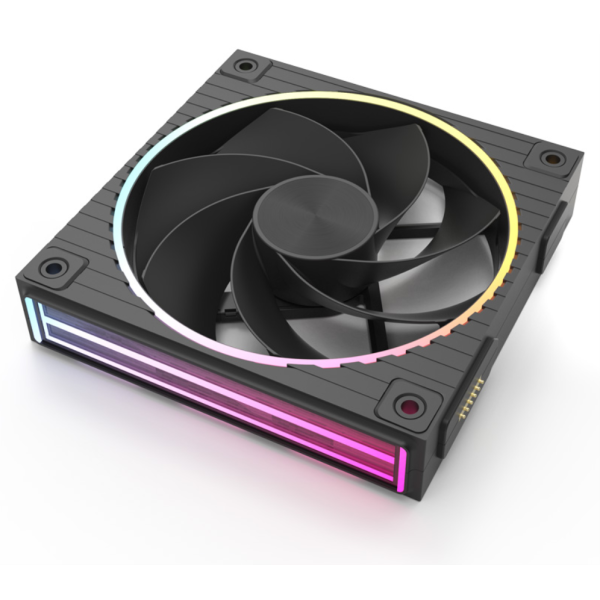 Zalman ZM-DF120R Placa base Ventilador 12,4 cm Negro 1 pieza(s)