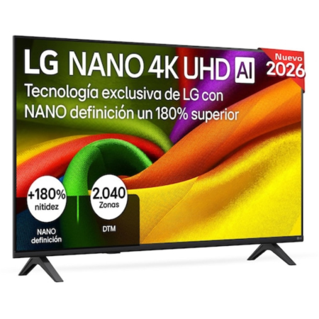 LG NANO 4K UHD AI 75NU850B6LA Televisor 190,5 cm (75″) 4K Ultra HD Smart TV Wifi Negro
