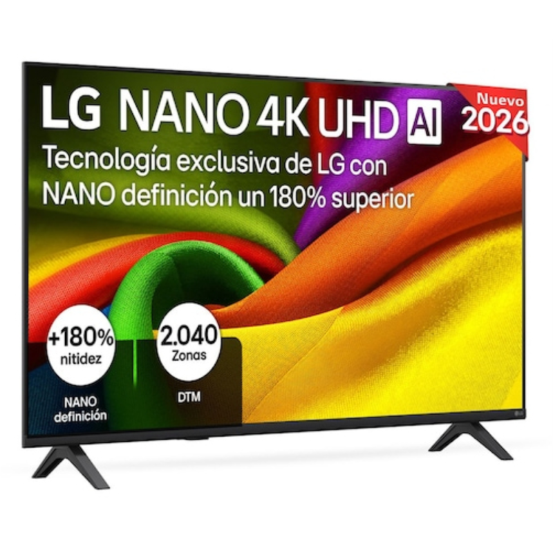 LG NANO 4K UHD AI 75NU850B6LA Televisor 190,5 cm (75″) 4K Ultra HD Smart TV Wifi Negro