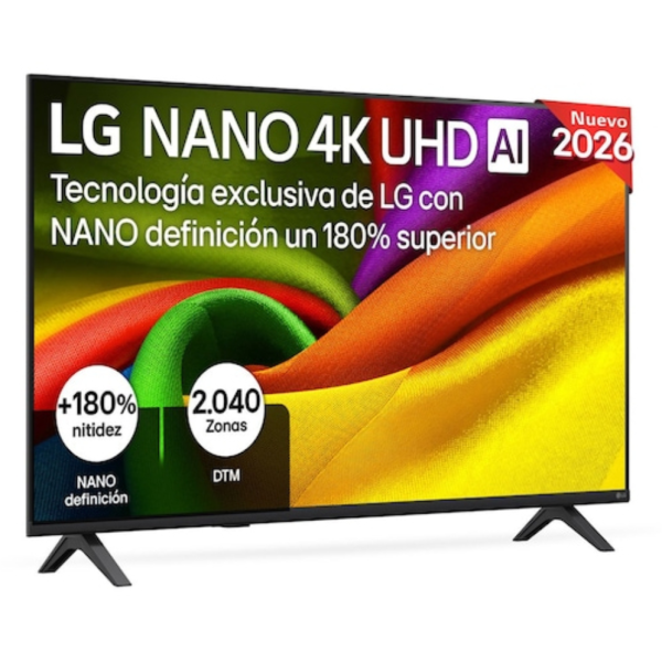 LG NANO 4K UHD AI 75NU850B6LA Televisor 190,5 cm (75″) 4K Ultra HD Smart TV Wifi Negro
