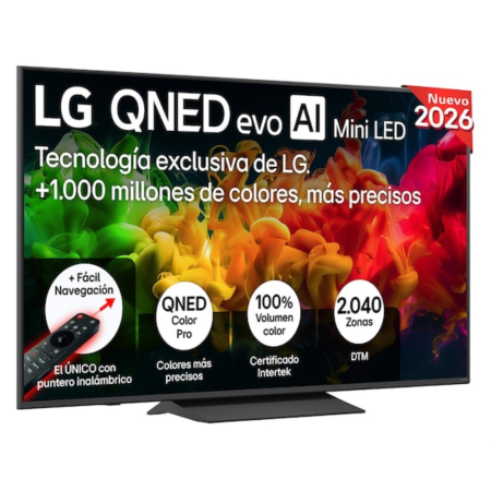 LG QNED 65QNED81B6A 165,1 cm (65″) 4K Ultra HD Smart TV Wifi Negro