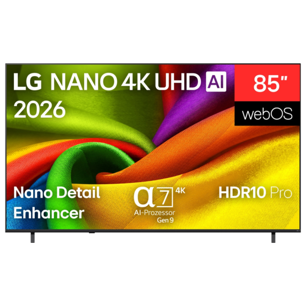 LG NANO 4K UHD AI 85NU8E0B3LA 2,16 m (85″) 4K Ultra HD Smart TV Wifi Negro