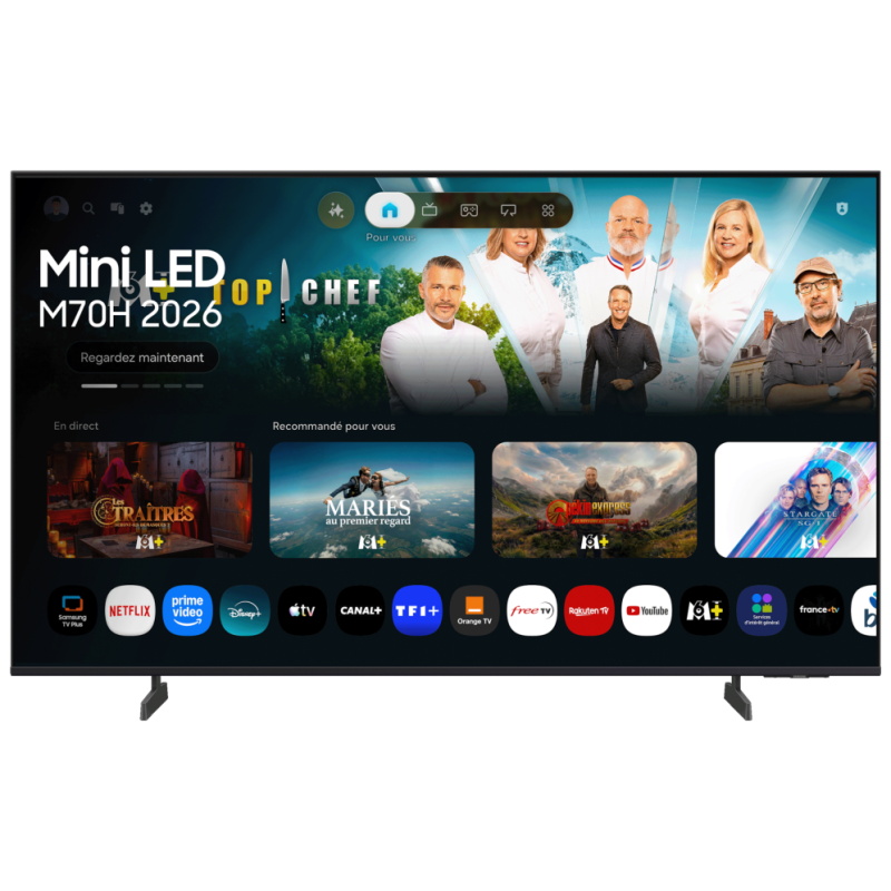 Samsung TU55M70HAUXXC Televisor 139,7 cm (55″) 4K Ultra HD Smart TV Wifi Negro