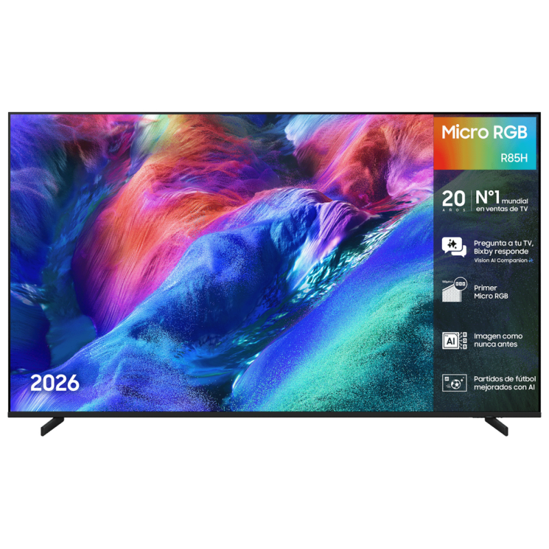Samsung TV 55″ 4K Micro RGB R85H Vision AI Smart TV (2026)