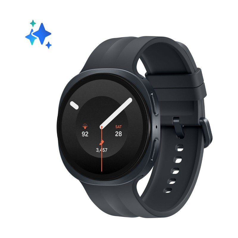 Samsung Galaxy Watch9 44mm LTE Gris (Graphite) y correa Sport Band Negra L355