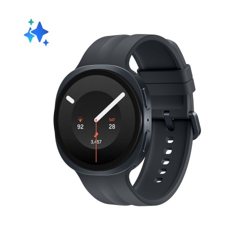 Samsung Galaxy Watch9 44mm Bluetooth Gris (Graphite) y correa Sport Band Negra L350