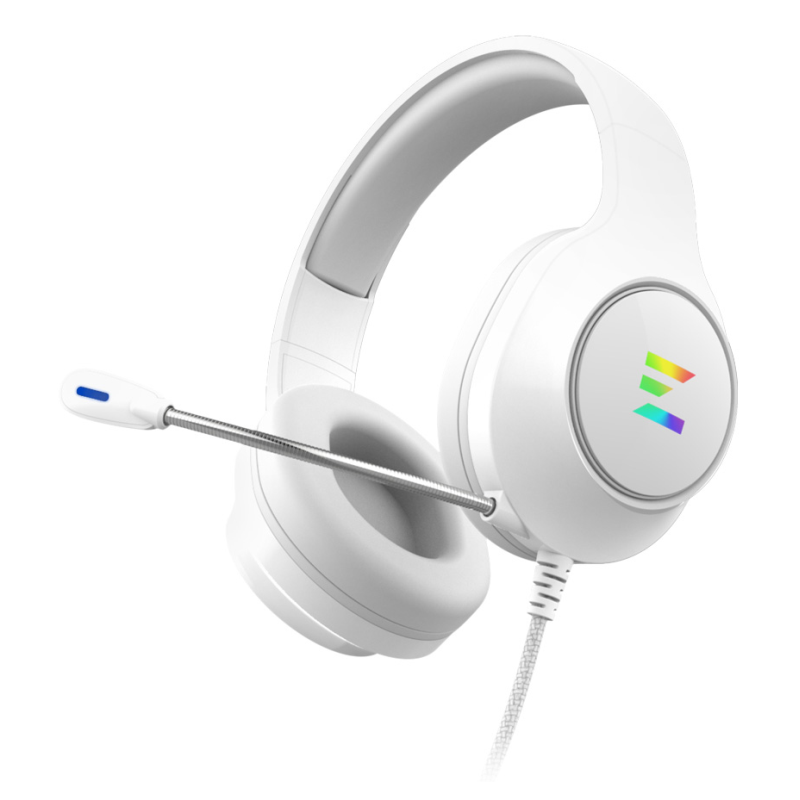 Zalman ZM-HPS310 WH auricular y casco Auriculares Alámbrico Diadema Juego Blanco