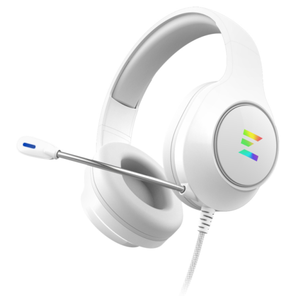 Zalman ZM-HPS310 WH auricular y casco Auriculares Alámbrico Diadema Juego Blanco