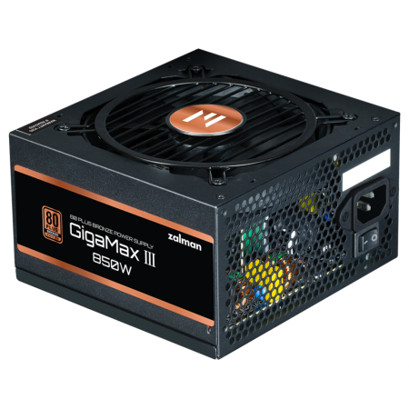 Zalman GigaMax III unidad de fuente de alimentación 850 W ATX Negro