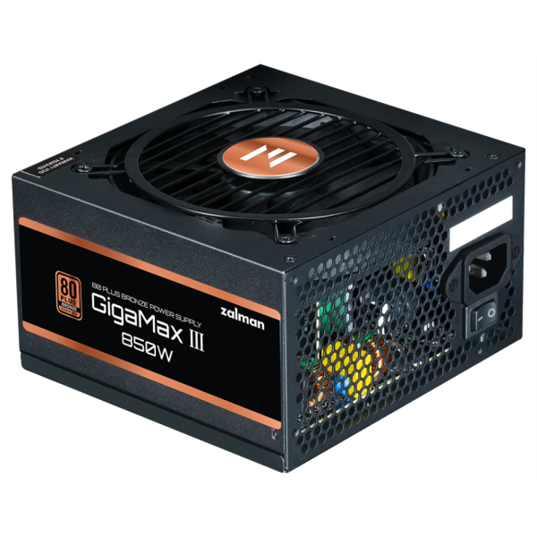 Zalman GigaMax III unidad de fuente de alimentación 850 W ATX Negro
