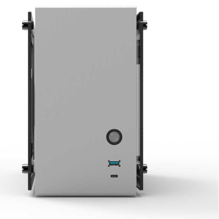 Zalman M2 Mini-Silver Mini Tower Plata