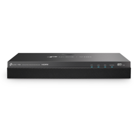 TP-Link VIGI NVR2008H-8MP Grabadore de vídeo en red (NVR) Negro