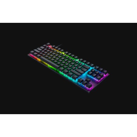 Razer Huntsman V3 HE Magnetic Tenkeyless 8KHz teclado Juego USB QWERTY Inglés Negro