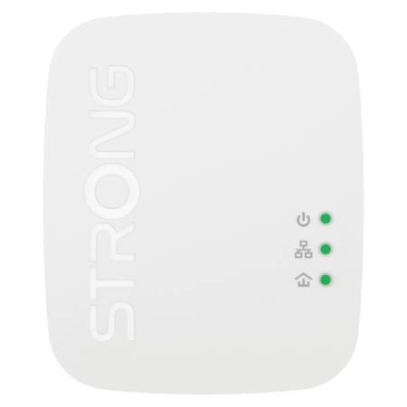 Strong POWERLWF1000DUOMINI adaptador de red PowerLine 1000 Mbit/s Ethernet Wifi Blanco 2 pieza(s)