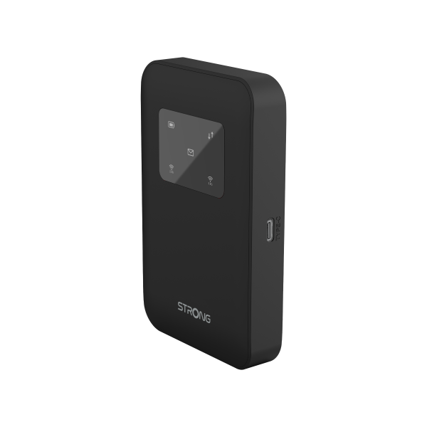 Strong 4G+ LTE MiFi Hotspot Router Wi-Fi 900 router inalámbrico Doble banda (2,4 GHz / 5 GHz) Negro