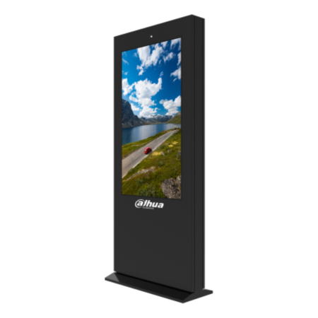 Dahua Technology LDV55-EAO400L Diseño de tótem 139,7 cm (55″) LCD 2500 cd / m² 4K Ultra HD Negro Procesador incorporado Android 