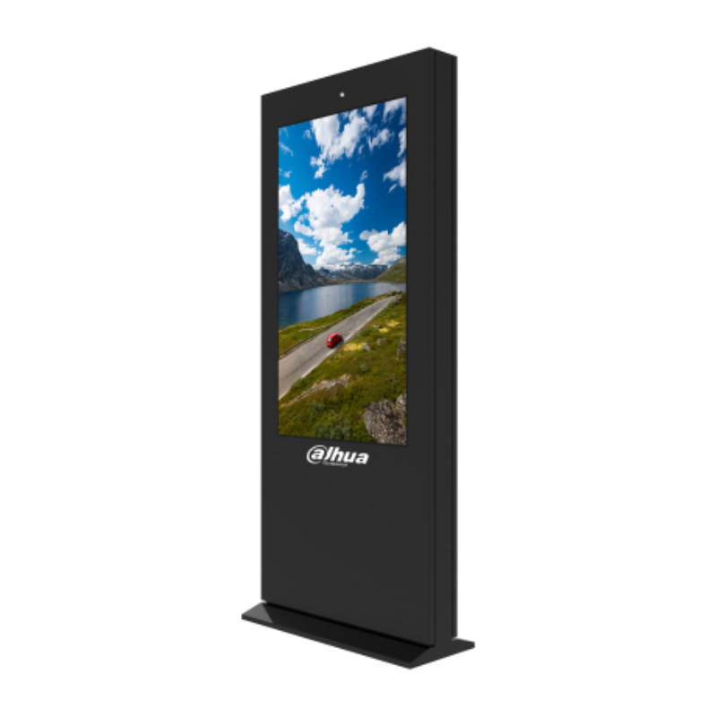 Dahua Technology LDV55-EAO400L Diseño de tótem 139,7 cm (55″) LCD 2500 cd / m² 4K Ultra HD Negro Procesador incorporado Android 