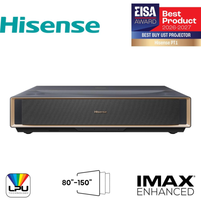Hisense PT1 Proyector de alcance ultracorto UHD 4K (3840x2160) 3D Negro