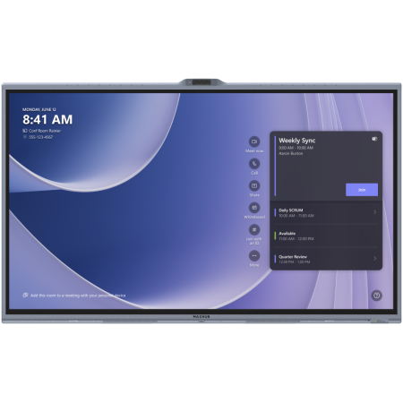 MAXHUB XBoard V7 Series 190,5 cm (75″) 3840 x 2160 Pixeles VA Wi-Fi 6 (802.11ax) Negro Bluetooth