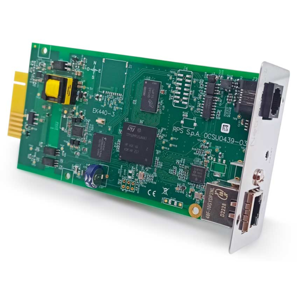 Riello NETMAN 208 adaptador y tarjeta de red Interno Ethernet 100 Mbit/s