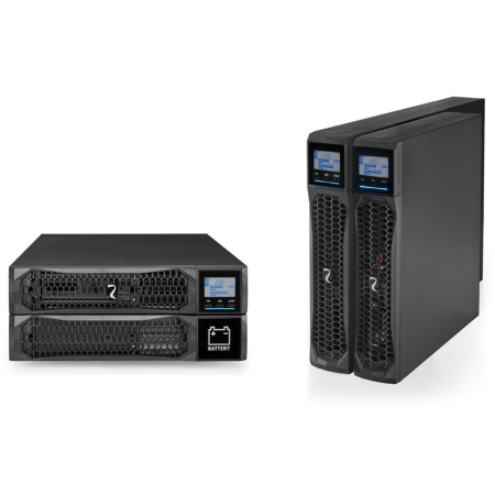 Riello Sentinel Dual2 1000 sistema de alimentación ininterrumpida (UPS) Doble conversión (en línea) 1 kVA 1000 W 8 salidas AC