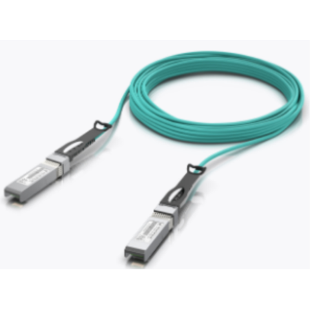 Ubiquiti UACC-AOC-SFP10-5M Cable de fibra óptica e InfiniBand SFP+ Color aguamarina