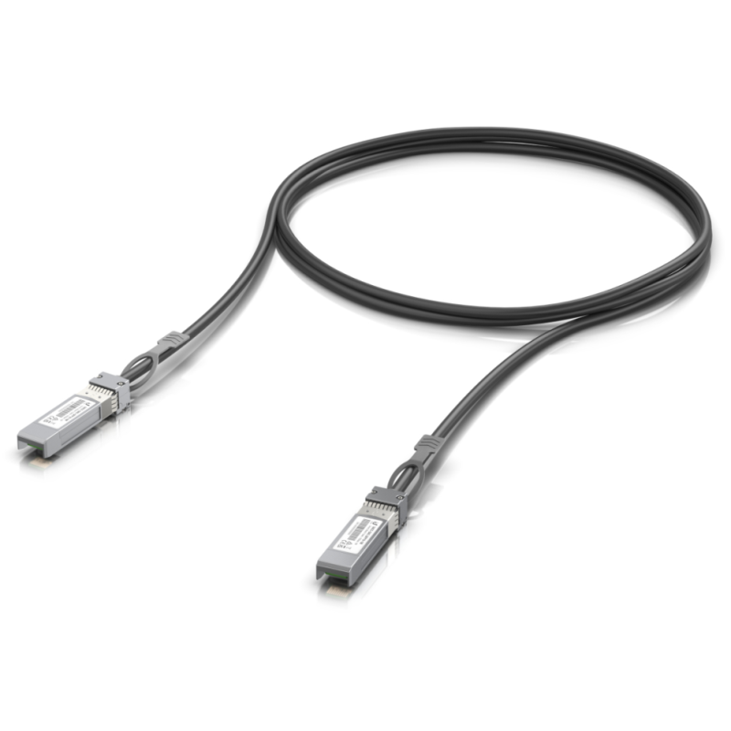 Ubiquiti UACC-DAC-SFP10-1M Cable de fibra óptica e InfiniBand SFP+ Negro