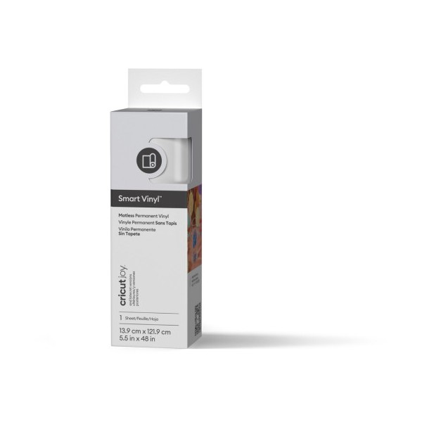 CRICUT SMART VINYL PERMANENT JOY 14X122CM 1 SHEET (WHITE)