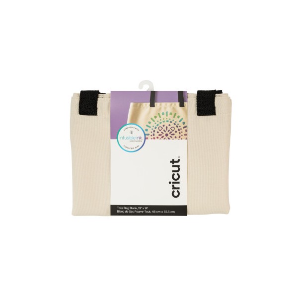 Cricut 2006829 bolsa de compras Beige, Negro Bolso grande
