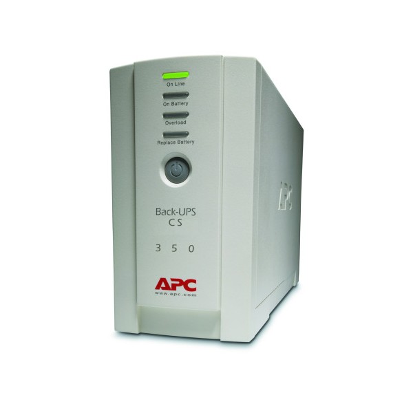 APC Back-UPS sistema de alimentación ininterrumpida (UPS) En espera (Fuera de línea) o Standby (Offline) 0,35 kVA 210 W 4 salida